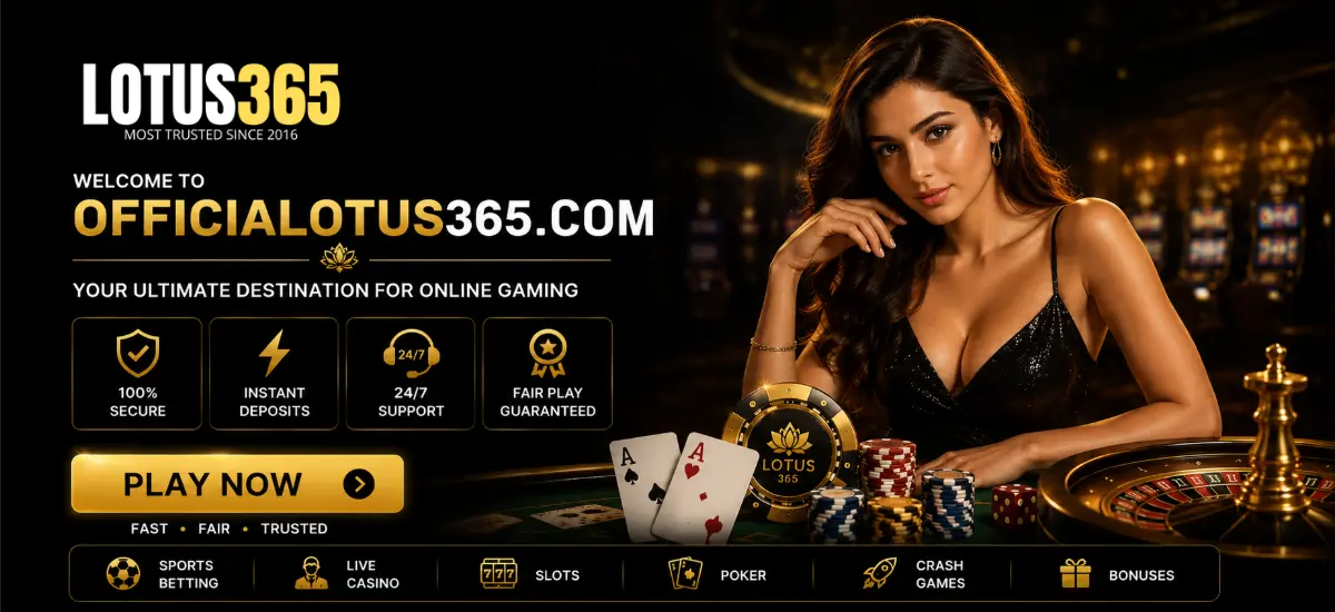 Lotus365 Official Banner