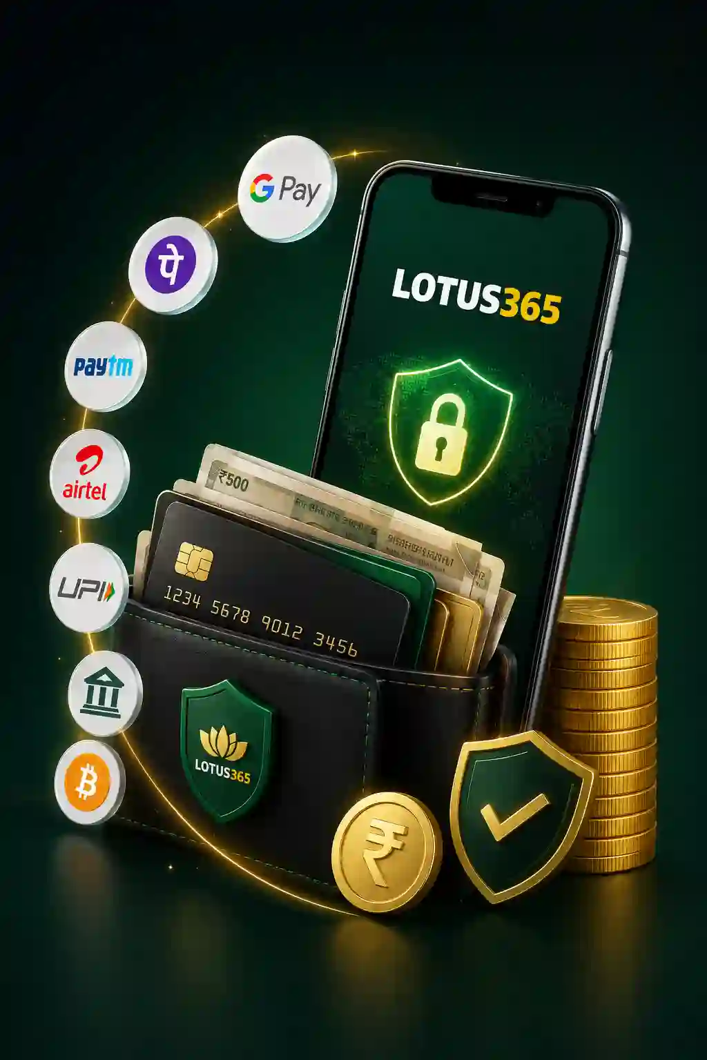payment Method at Lotus365