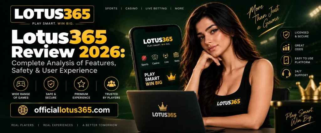 Lotus365 Review 2026 Banner by Officialotus365
